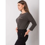 RELEVANCE Blouse-RV-BZ-0126.01P-dark khaki | Shoptok.si