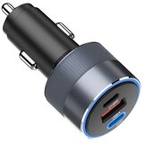forcell F-ENERGY Alu - auto punjač 85W PD+QC4.0+SAM SFC 2.0, 2xUSB C+USB A | shoptok.hr