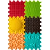 senzoričke puzzle podloge SUNSHINE GARDEN 6 kom OTO-S-SGN