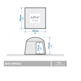 Olimp Sport Dnevni boravak za kampovanje Aprenaz za 6 osoba | ePonuda.com