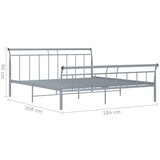  Za krevet sivi metalni 180 x 200 cm Cijene