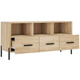 vidaXL TV omarica sonoma hrast 102x36x50 cm inženirski les | Shoptok.si