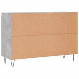  Komoda siva boja betona 101,5x35x70 cm od konstruiranog drva | Eponuda.ba