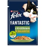 Nestle PURINA Felix Fantastic: kunec - mokra hrana za mačke - 85 g, (21385783) Cene