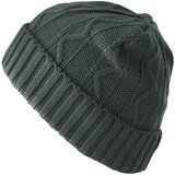 MSTRDS Beanie Cable Flap Beanie - Green | Shoptok.si