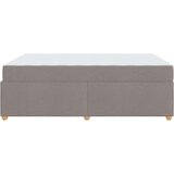 Konstrukcija postelje z vzmetnico Taupe 160 x 200 cm blago, (5000124014) | Shoptok.si