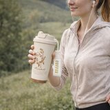 Termo šalica sa slamkom i vrpcom za nošenje - 530 ml | shoptok.hr
