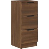  Komoda rjavi hrast 30x30x70 cm konstruiran les, (20600746) | Shoptok.si