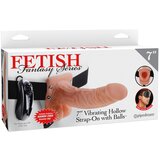 Fetish Fantasy Series Vibracijski Strap-on Ff Unisex Hollow With Balls Light 7'' | Shoptok.si