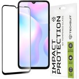 Techsuit zaštitno celoplošno staklo 111D za Xiaomi Redmi 9/Redmi 9A/Redmi 9AT/Redmi 9C/Redmi 10A - Crna | shoptok.hr