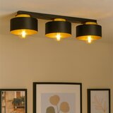  stropno svetlo ignia 3xE27/60W/230V crno/zlatno | Eponuda.com