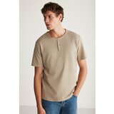 GRIMELANGE T-Shirt - Khaki - Relaxed fit Cene