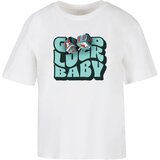 Mister Tee Women's T-shirt Good Luck Baby white Cene