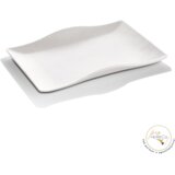 Matt pladanj /melamin – bijela boja/ – 34x23cm Cijene