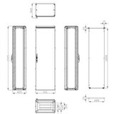 Schrack Serijski ormani 1 vrata IP55 V=2000 Š=600 D=400 mm | Eponuda.com