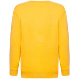 Fruit Of The Loom Żółta bluza dziecięca Set-In Sweat Cene