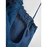 Reserved Midi haljina od lana - indigo Cijene