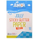 Junior jolly sticky glitter paper papir samolepljiv a4 10k - odaberite nijansu plava ( 136049 ) | ePonuda.com