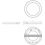 Globo 12379-18W - led stropno svetlo lasse LED/18W/230V | Eponuda.com