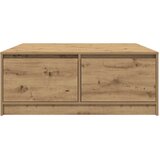  Stol za kavu s ladicama artisan hrast 100x100x40 cm | shoptok.hr