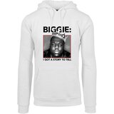 Merchcode Biggie Crown Hoody white | Shoptok.si