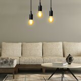 Aigostar Napajajući kabl 1xE27/60W/250V crni Slike