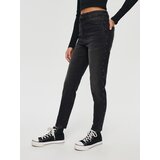 House - Skinny traperice visoka struka - Crna | shoptok.hr