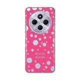 Torbica Silikonska Print Skin za Xiaomi Redmi 14C Dottie Dottie Pink