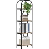 vidaXL Knjižna polica artisan hrast 40 x 30 x 146 cm Konstruiran les | Shoptok.si