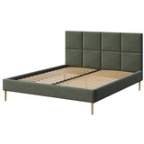 MESONICA Zeleni tapecirani bračni krevet s podnicom 160x200 cm Alano – | shoptok.hr