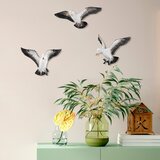 Atelier Del Sofa set dekorativnih figura BIRDS 2,25x5x11, 20x4x17, 21x6x13, 3 komada, Bela Cene