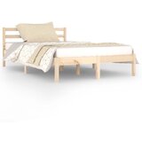 Furnova Posteljni okvir iz trdne borovine 120x200 cm, (21935665) | Shoptok.si