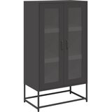  Visoka ploča crna 68x39x123 cm čelik | shoptok.hr