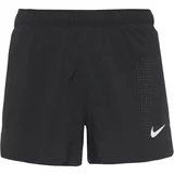 Nike Športne hlače 'FAST' črna / bela
