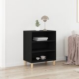 vidaXL Sideboard Crni hrast Masivni hrast 57 x 35 x 70 cm Cijene