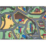 RugsX Preproge REBEL ROADS PREPROGA Playtime 95 Mestece, nedrseč 95x133 cm Siva | Shoptok.si