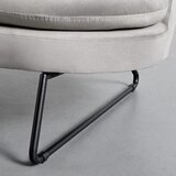 Bessagi Home Dvosed Luigi, Svetlo Siva, Žamet | Shoptok.si