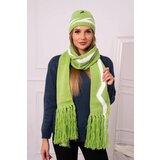 Kesi Women's set with scarf Jagna K356 pistachio | Shoptok.si