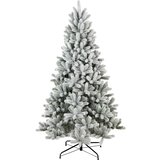  Jelka Nagano z umetnim snegom Ø 115 cm x 210 cm bela | Shoptok.si