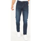 True Rise Kavbojke slim 126278205 Modra Cene
