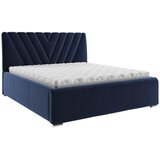 Boxxx OBLAZINJENA POSTELJA 160 cm x 200 cm , tekstil modra Cene