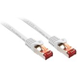Lindy 47388 RJ45 omrežni kabel\, Patch kabel CAT 6 S/FTP 10.00 m bela 1 kos, (20420029) | Shoptok.si