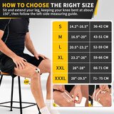 CAMBIVO 2x XL kompresijske opornice za koleno | Shoptok.si