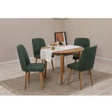 HANAH HOME trpezarijski sto i stolice vina 1070 atlantic pine green cene
