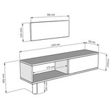 Hanah home TV ormarić Corsa 120, bijela | Eponuda.ba