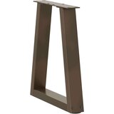  Noge za klubsko mizico v obliki črke V 2 kosa naravno jeklo 38 x (42-43,3) cm jeklo, (22123869) | Shoptok.si