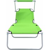  Ležaljka 2 pcs Zelena 58 x 188 x 77cm Poliester | shoptok.hr