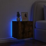  Zidni TV ormarić s LED svjetlima boja hrasta 40,5 x 35 x 40 cm | Eponuda.com