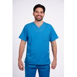 Pureboks Muški gornji deo medicinske uniforme, Plavi Cene