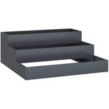 Vrtna saksija Antracit 90 x 90 x 35 cm Čelična vrata | Eponuda.com